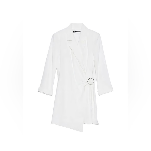 Zara White blazer dress Jumpsuit - Picture 3 of 13